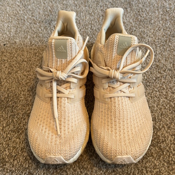 ADIDAS Ultra Boost DNA running shoe sz 8 halo ivory - Picture 3 of 6